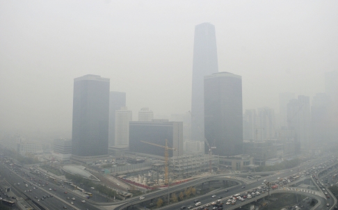Không khí ô nhiễm ở Bắc Kinh